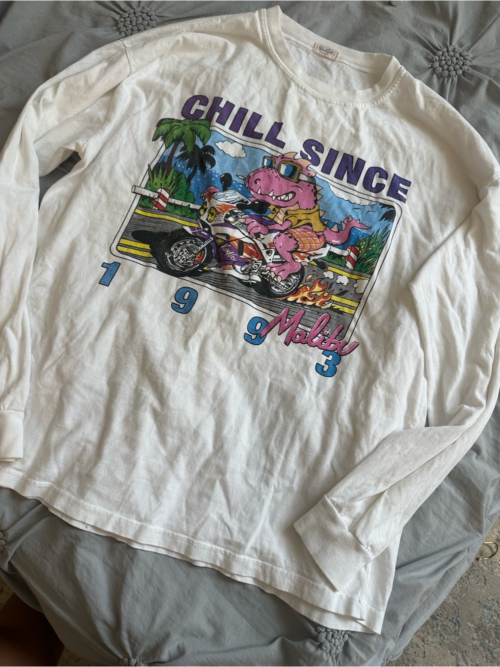 Rare Brandy Melville John galt top Malibu longsleeve